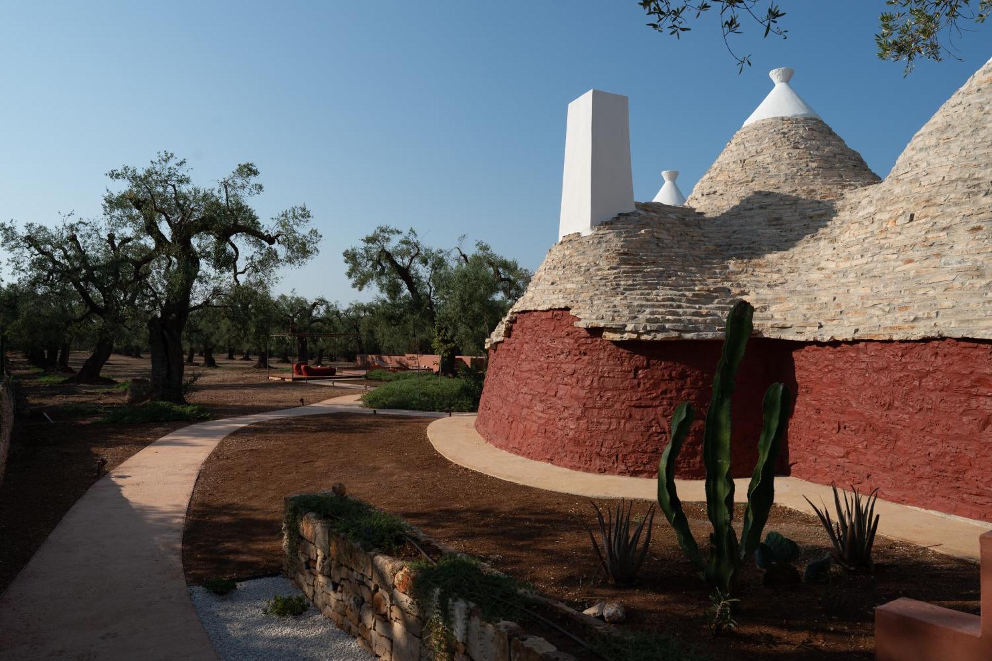 Bed and Breakfast Ozio - Il Trullo Rosso Фазано Екстер'єр фото