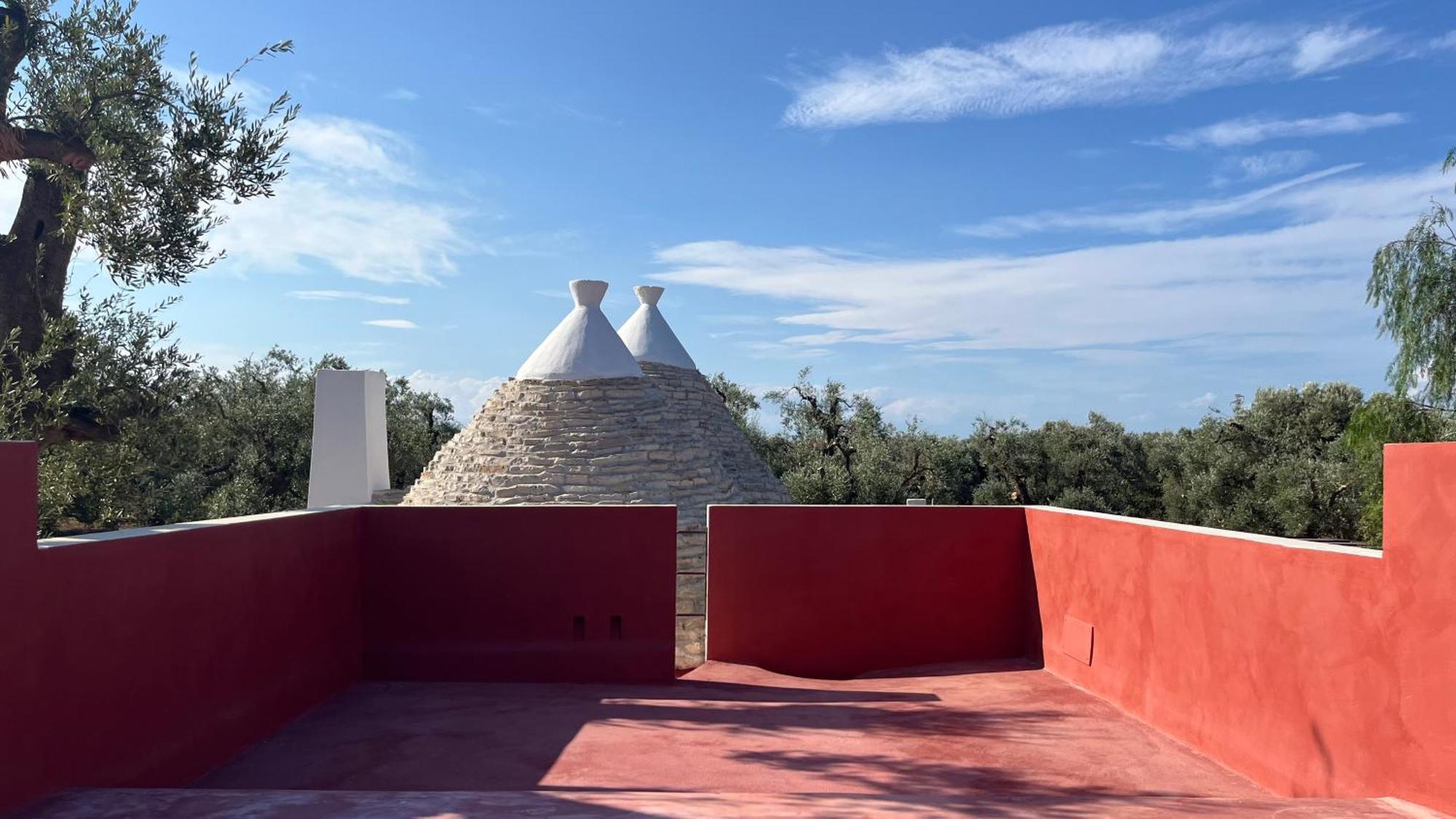 Bed and Breakfast Ozio - Il Trullo Rosso Фазано Екстер'єр фото
