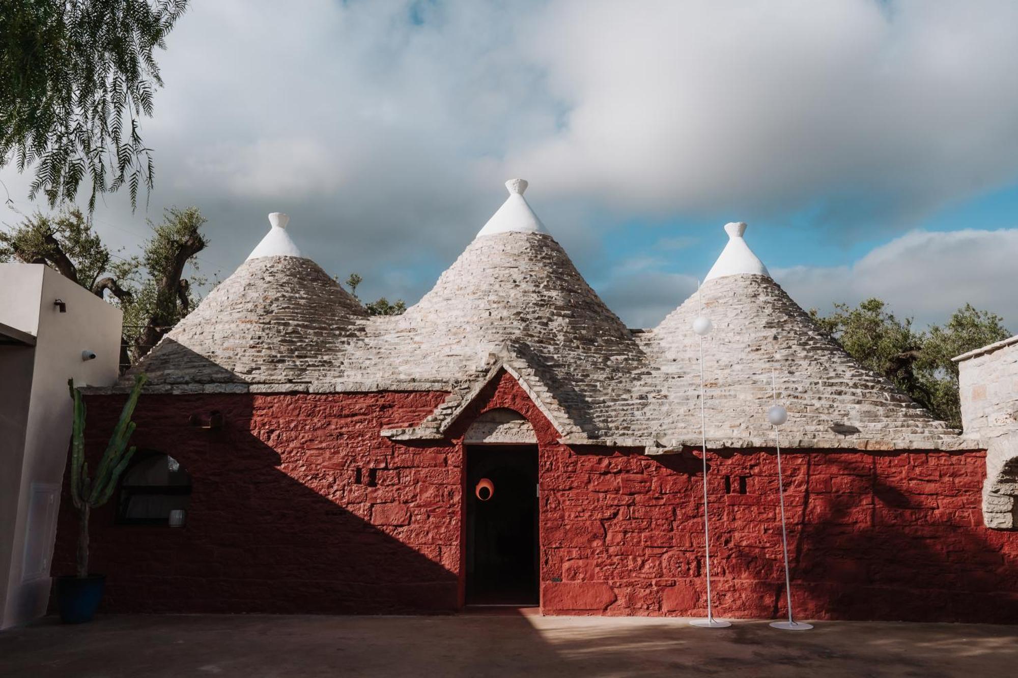 Bed and Breakfast Ozio - Il Trullo Rosso Фазано Екстер'єр фото