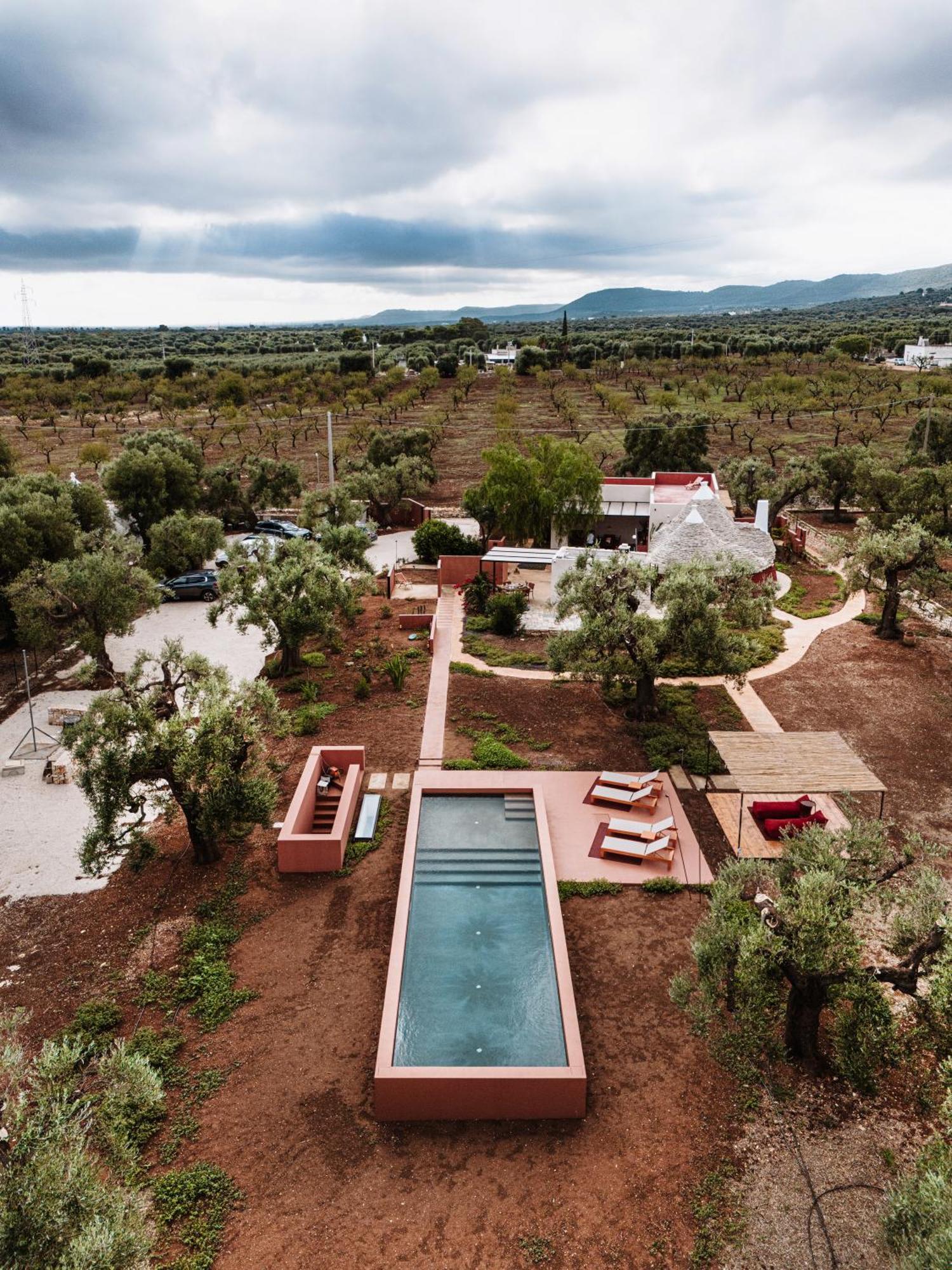 Bed and Breakfast Ozio - Il Trullo Rosso Фазано Екстер'єр фото