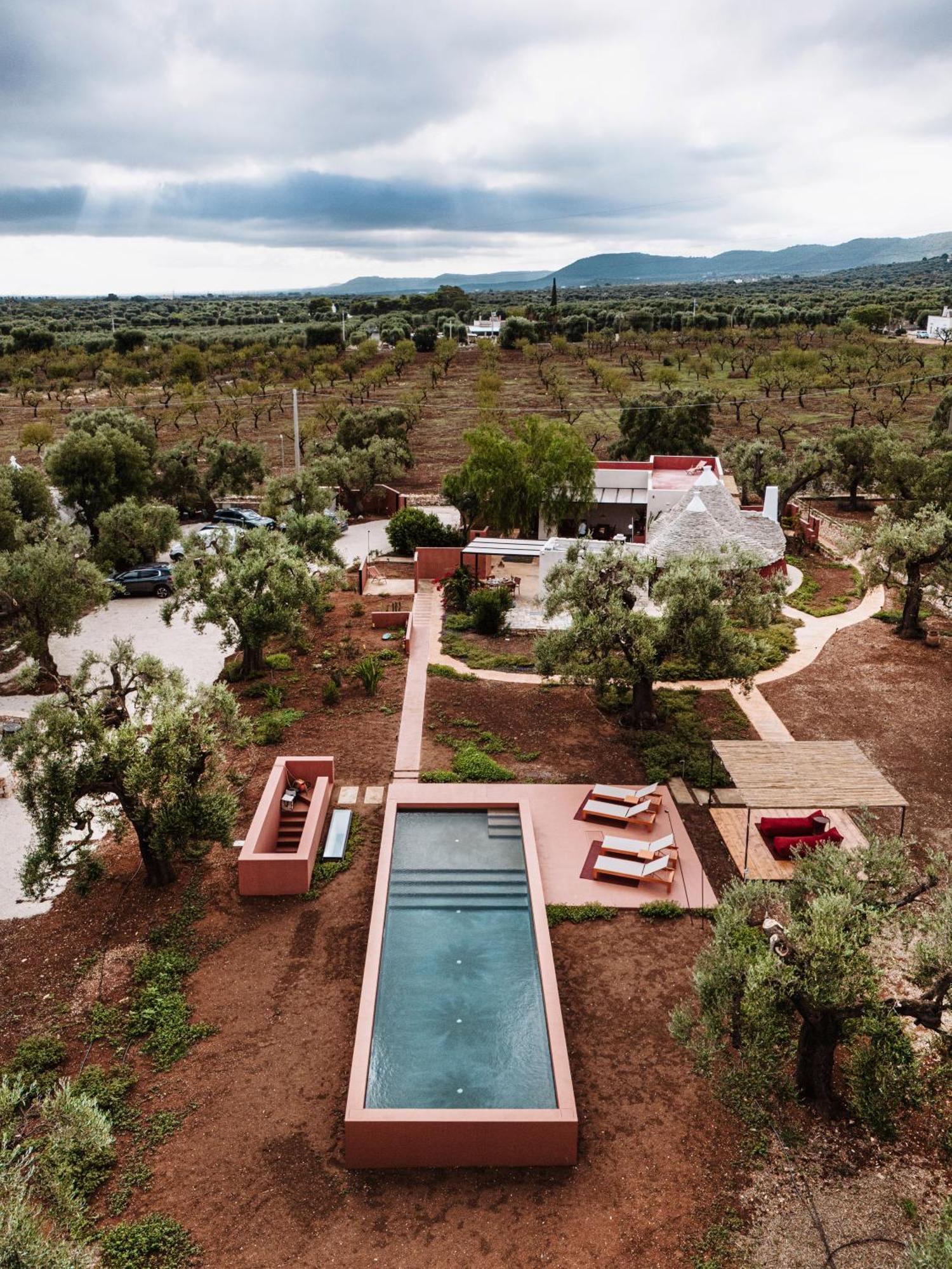 Bed and Breakfast Ozio - Il Trullo Rosso Фазано Екстер'єр фото